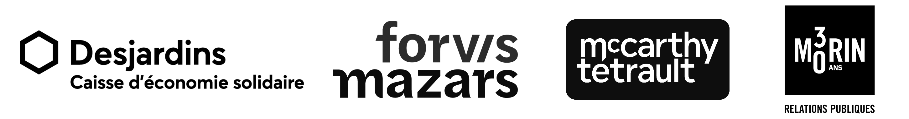 Partenaires de la soirée-bénéfice